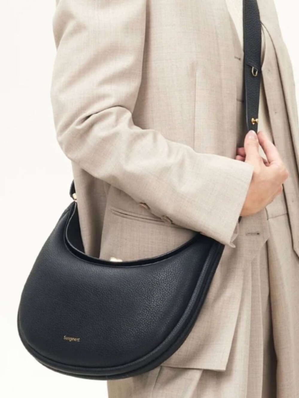 Songmont Luna Bag - Onyx 4-in-1 Crescent Bag - Picture 6 of 8